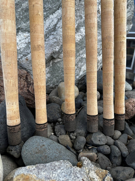 KUFA Sports IM8 Graphite 2-Pieces Salmon Steelhead Chinook Chum COHO Pink  Sockeye humpy Bait Casting Fishing Rods (8'6 to 10'6) (10'6 Medium Heavy)