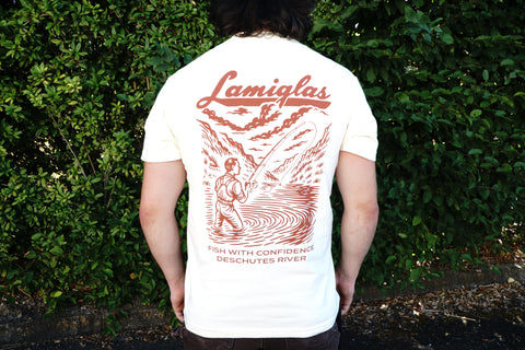 Lamiglas Ivory Deschutes River T-Shirt - Limited Edition