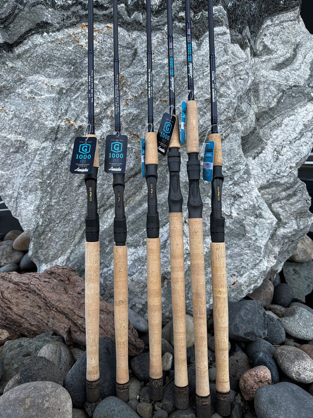 price MHX Custom 9' 12-25lb 2pc Casting Fishing Rod Salmon