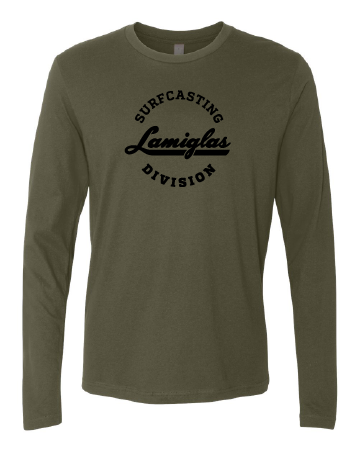 Military Green Surfcasting Division Long Sleeve