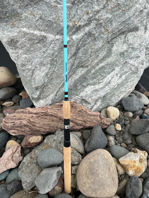 CGR 762 LT | 7'6" Kokanee & Trout Trolling Rod (Teal Color Rod)
