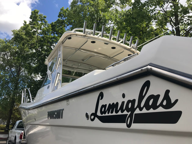 Lamiglas Vinyl Boat Decal