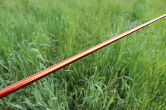 XL 844 H | 7' MH Fiberglass Crankbait Blank (Metallic Orange Finish)