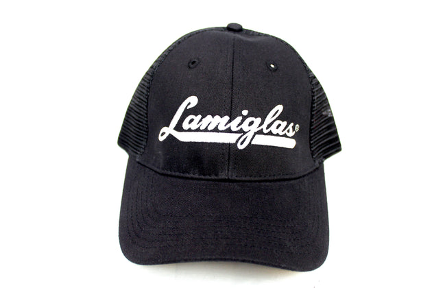 Lamiglas Black w/ Grey Logo Mesh Hat