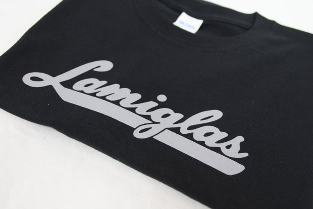 Lamiglas Black w/ Grey Logo T-Shirt