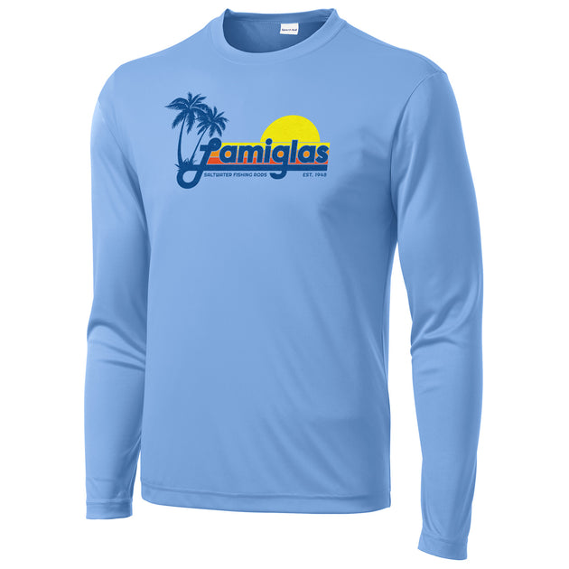 Lamiglas Retro Salt Blue Performance Long Sleeve